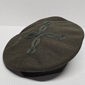 USMC US Marine Green Beret Service Cap Hat Crown Cover size 7 vintage